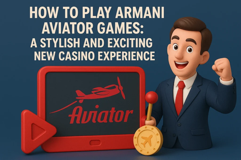 How to Play Armani Aviator Games: A Stylish and Exciting New Casino Experience