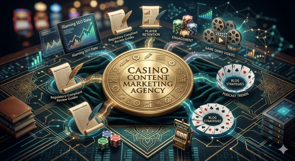 Casino content marketing agency