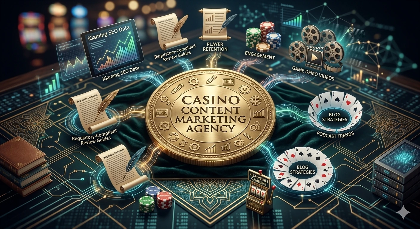 Casino content marketing agency