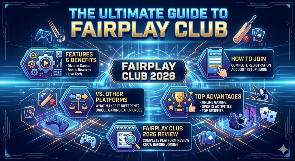 Fairplay Club dashboard showcasing features, benefits, account management, security tools, and user experience in 2026