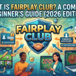 Fairplay Club complete beginner guide 2026 showing registration, login process, features, mobile access, and user dashboard.