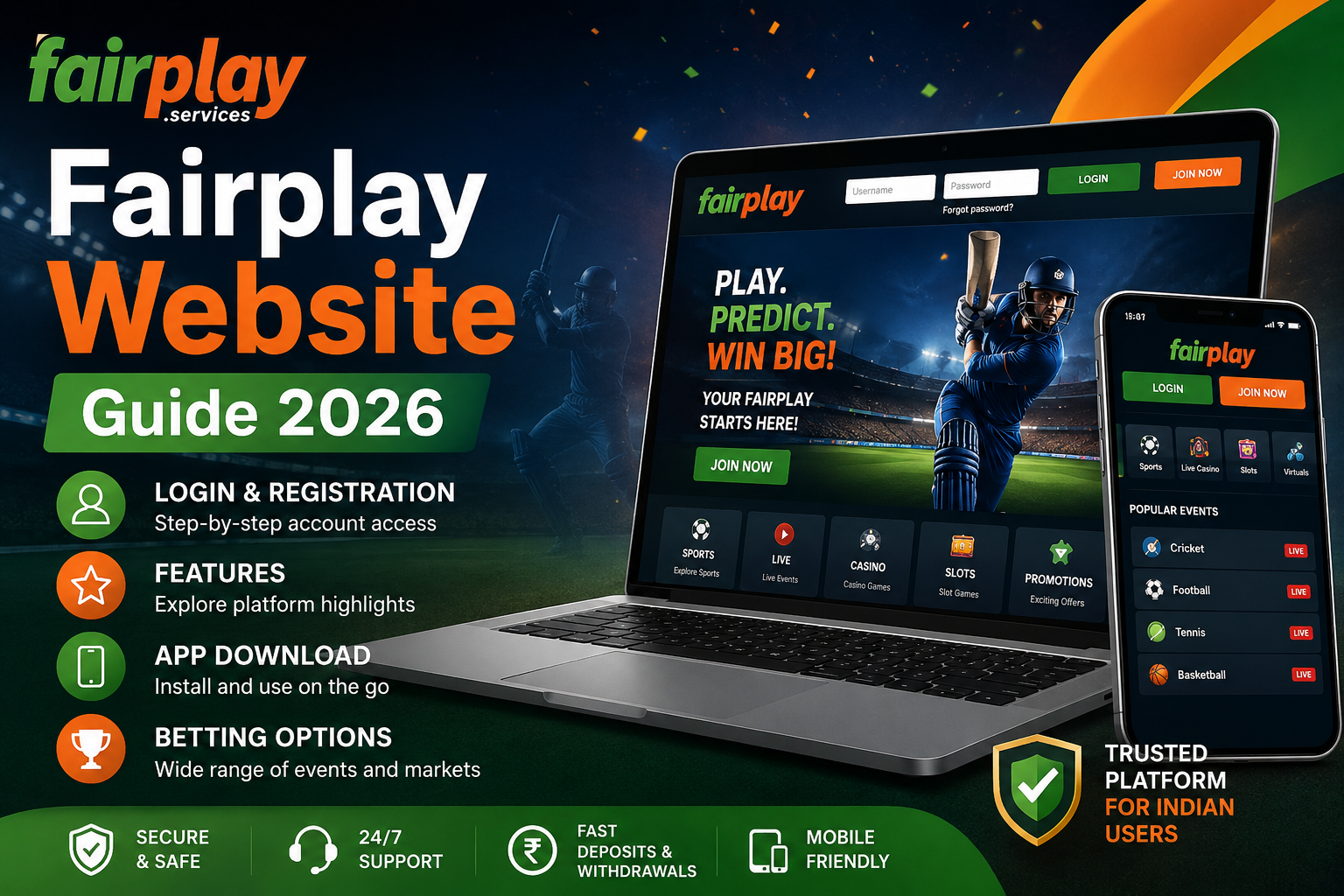 Fairplay Website India 2026: How to Register, Login, Deposit & Use the Platform