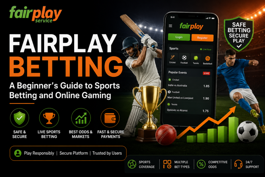 Fairplay Betting: Sports, Bet Types, Odds and Live Betting Explained